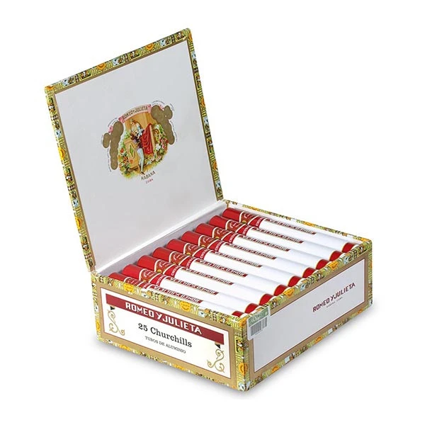 ROMEO Y JULIETA CHURCHILLS A/T 丘吉尔铝管 25支装